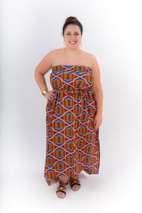 Robe convertible en wax ROBYN - PIECE UNIQUE